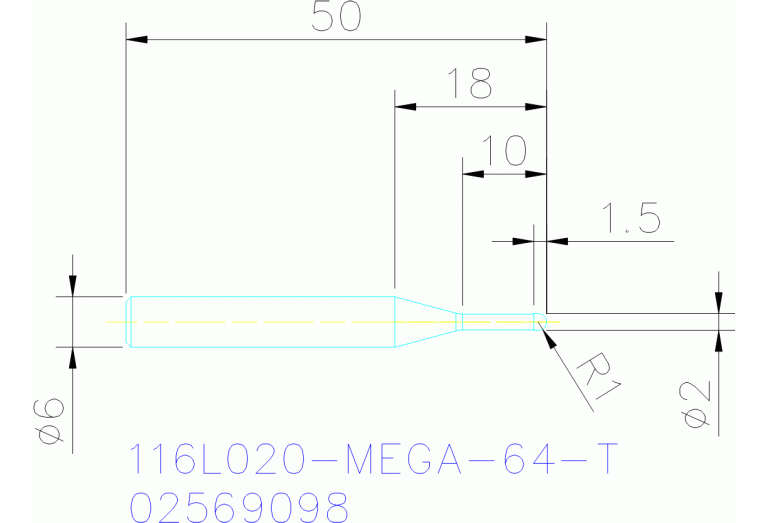 116L020-MEGA-64-T