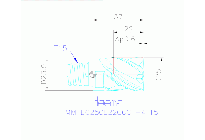 MM EC250E22C6CF-4T15 IC908