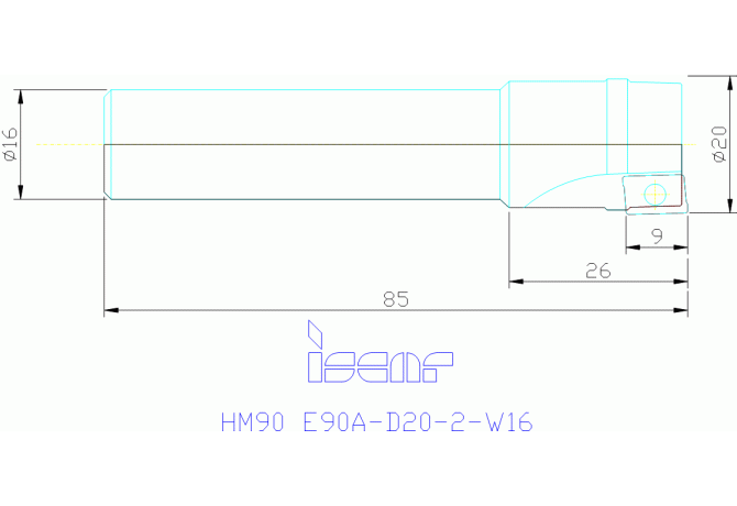 HM90 E90A-D20-2-W16