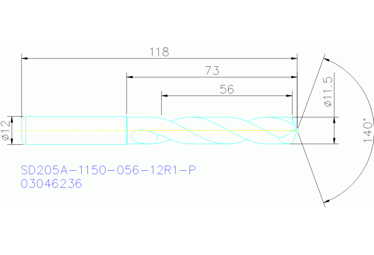 SD205A-1150-056-12R1-P