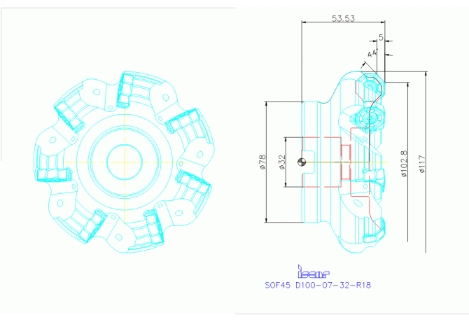 SOF45 D100-07-32-R18