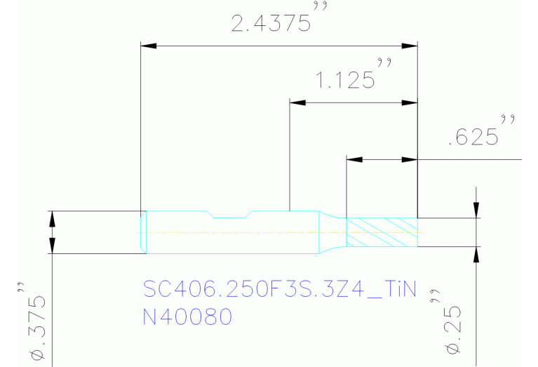 SC406.250F3S.3Z4 TIN