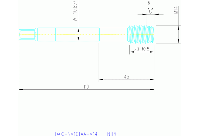 T400-NM101AA-M14 N1PC