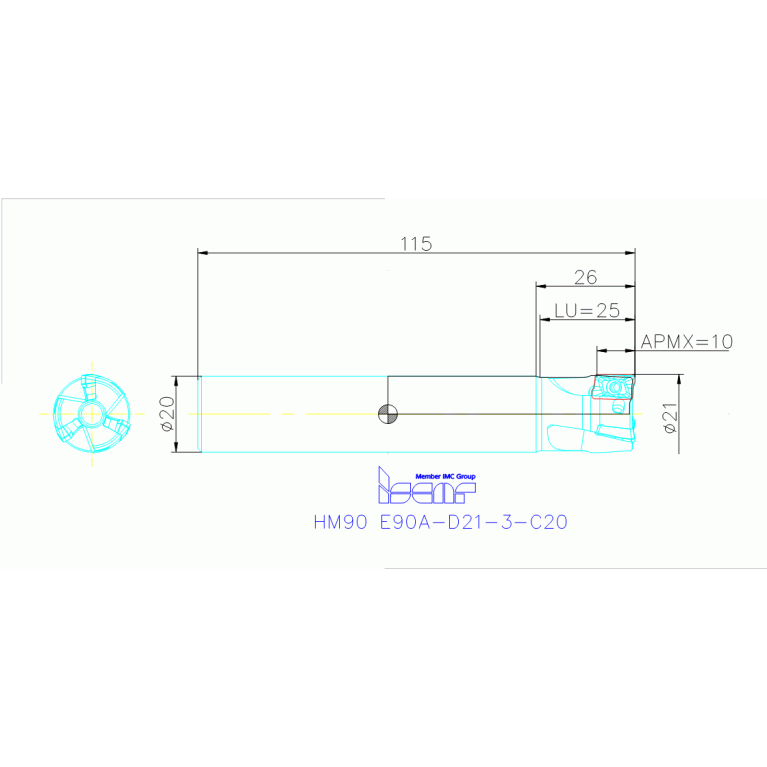 HM90 E90A-D21-3-C20
