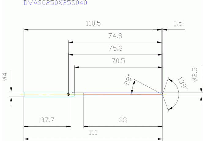 DVAS0250X25S040
