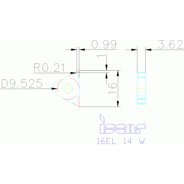 16EL 14 W IC908