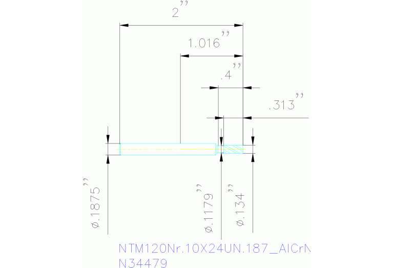 NTM120NR.10X24UN.187 ALCRN