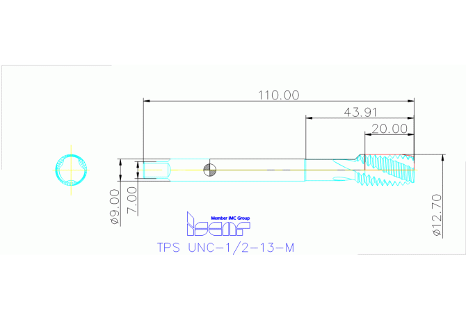 TPS UNC-1/2-13-M HETI