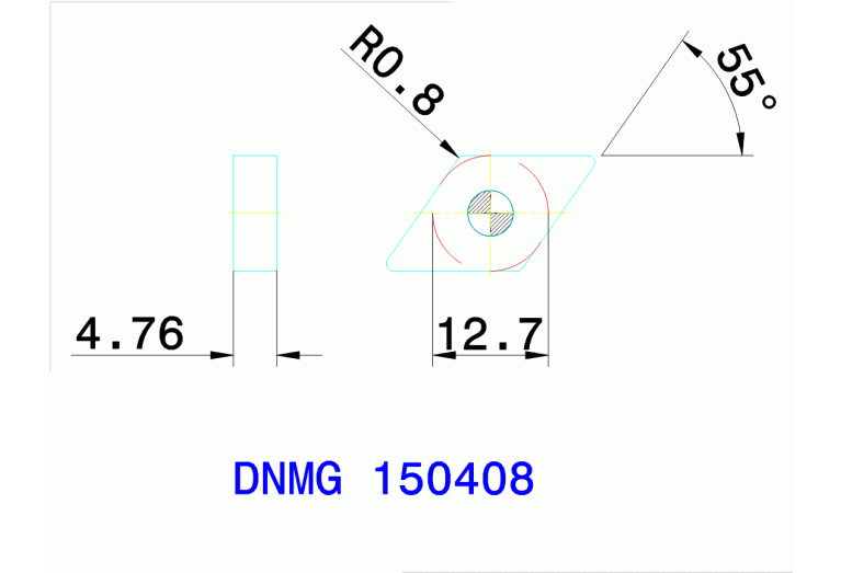 DNMG 150408 MGP TT8125B