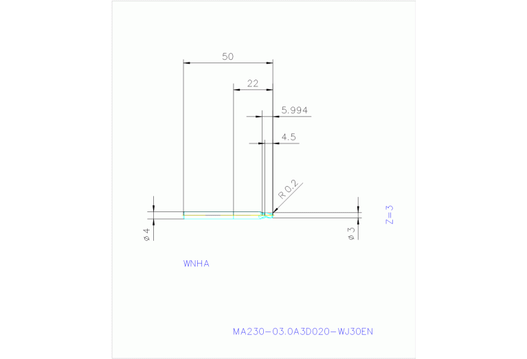 MA230-03.0A3D020-WJ30EN