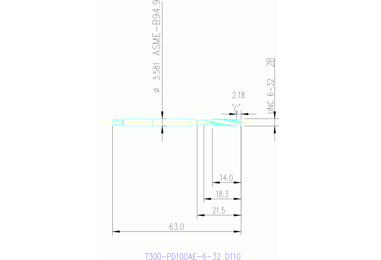 T300-PD100AE-6-32 D110