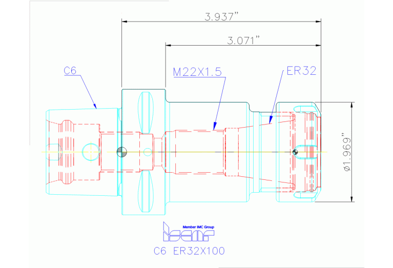 C6 ER32X100