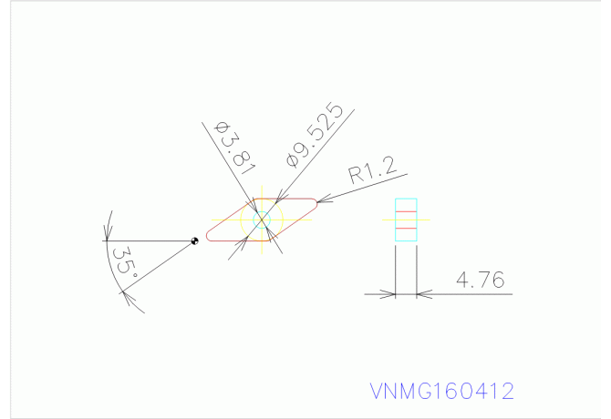 VNMG160412N-LU AC8115P