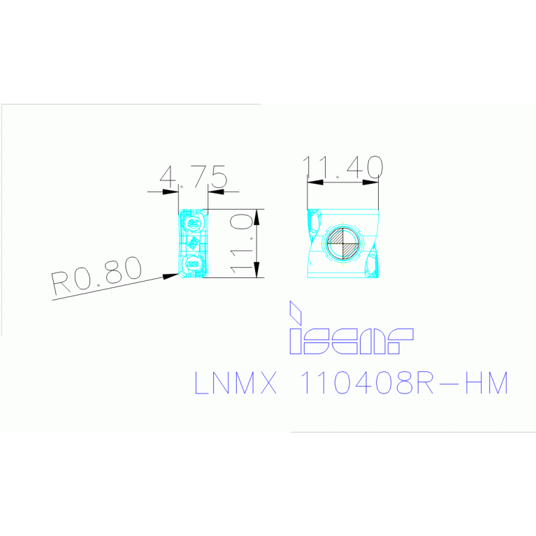 LNMX 110408R-HM IC8250