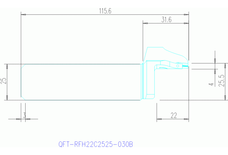 QFT-RFH22C2525-030B