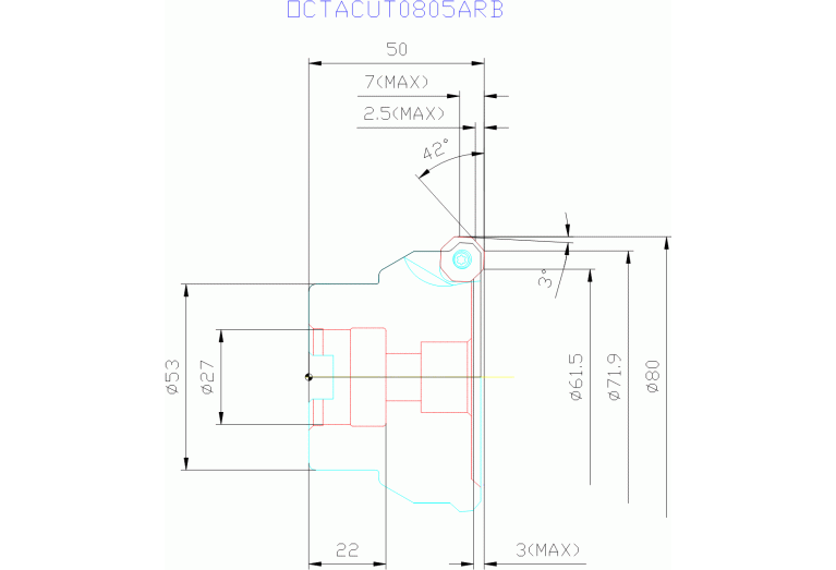OCTACUT0805ARB