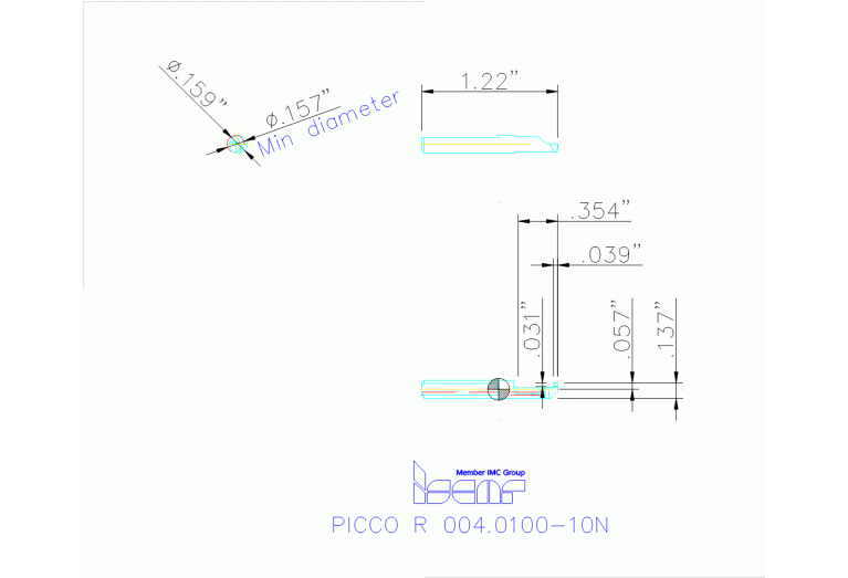 PICCO R 004.0100-10N IC908