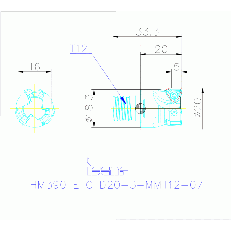 HM390 ETC D20-3-MMT12-07