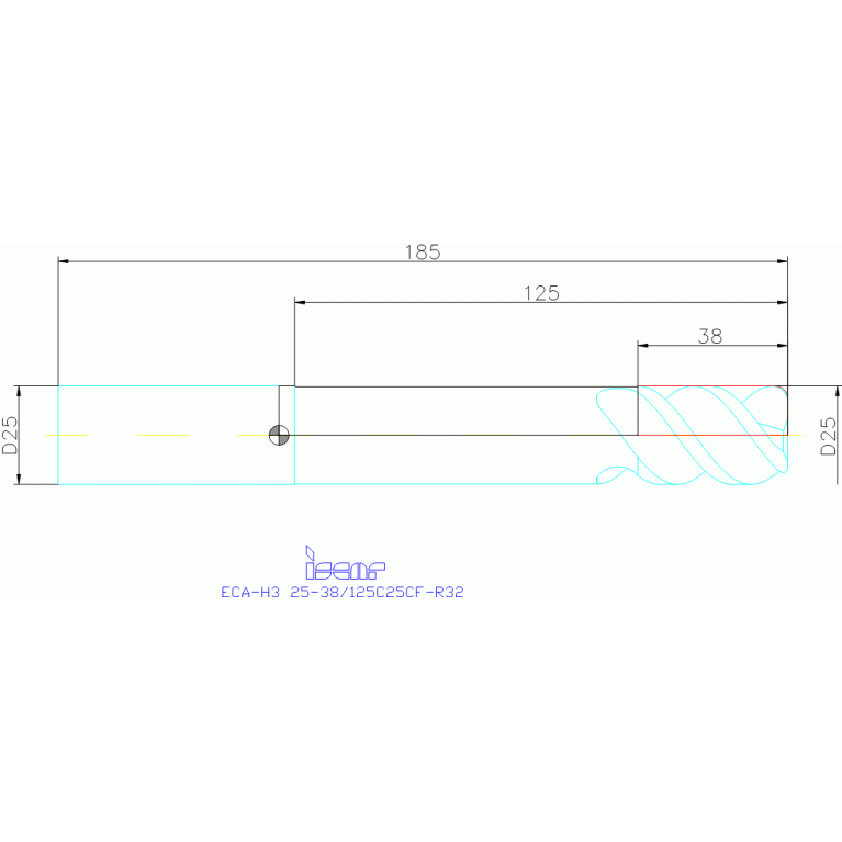ECA-H3 25-38/125C25CF-R32 IC08
