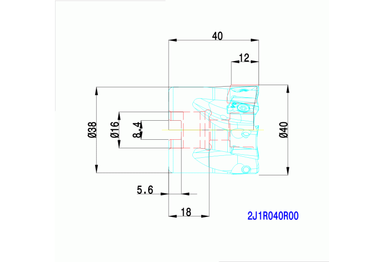 2J1R040R00
