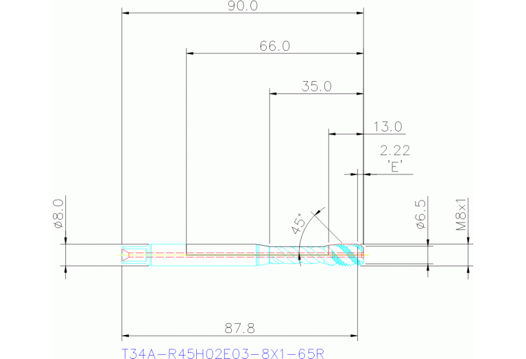 T34A-R45H02E03-8X1-65R