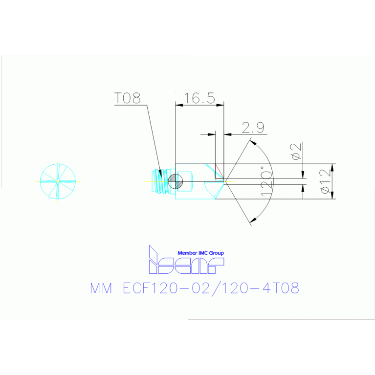 MM ECF120-02/120-4T08 IC908