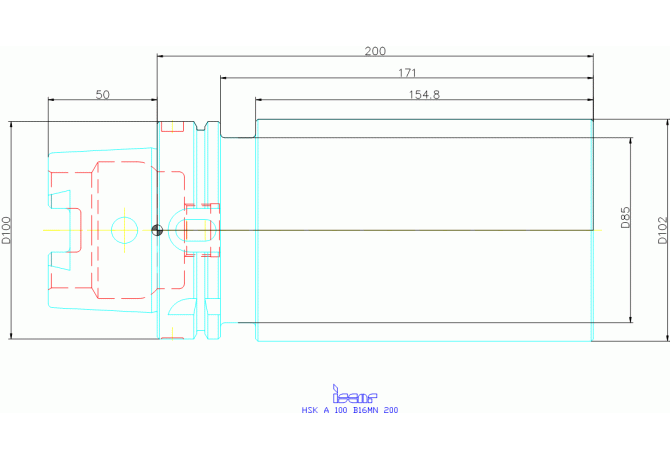 HSK A100 B16MN 200