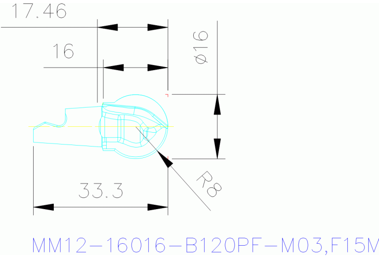 MM12-16016-B120PF-M03 F15M