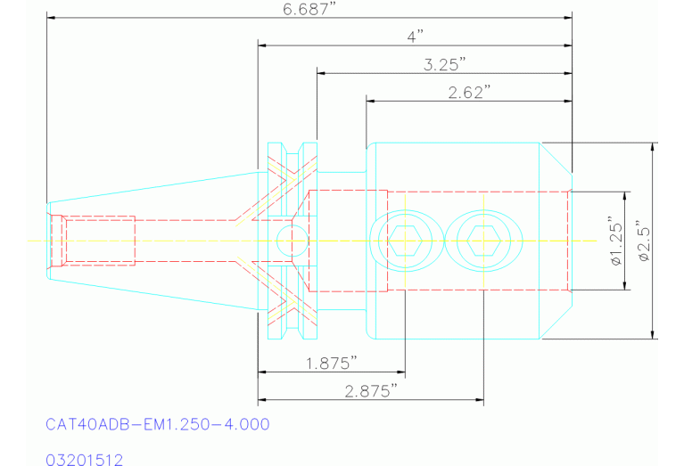 CAT40ADB-EM1.250-4.000