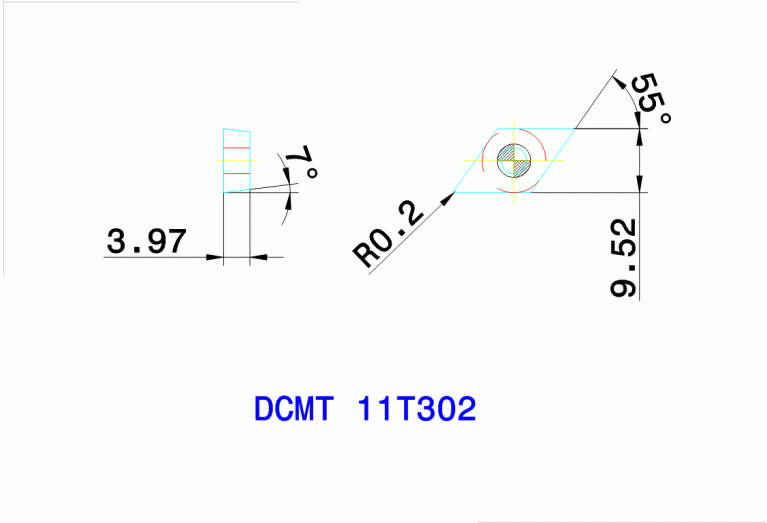 DCMT 11T302 FM TT8125B