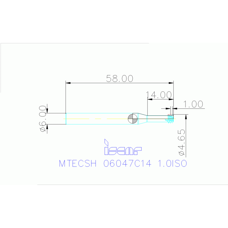 MTECSH 06047C14 1.0ISO IC903