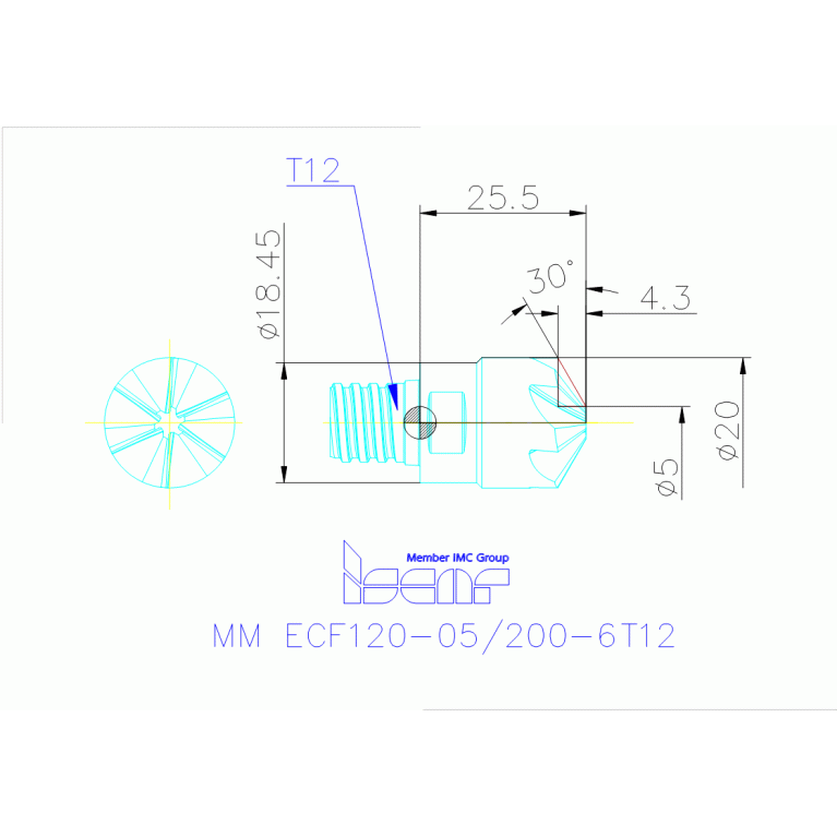 MM ECF120-05/200-6T12 IC908