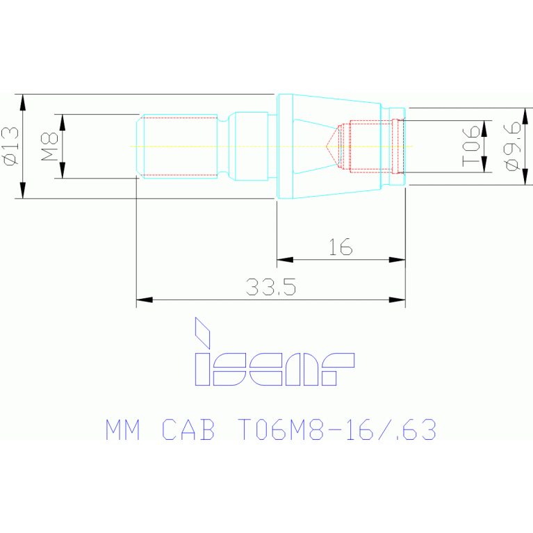 MM CAB T06M08-16/.63