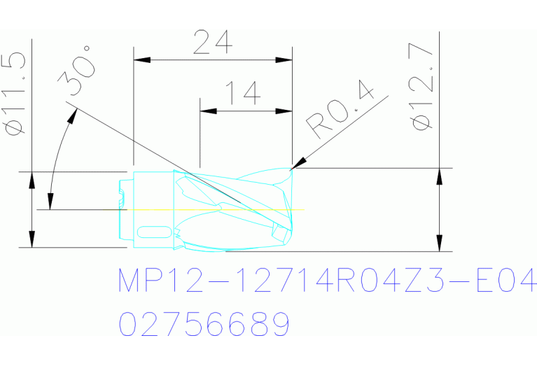 MP12-12714R04Z3-E04 F40M