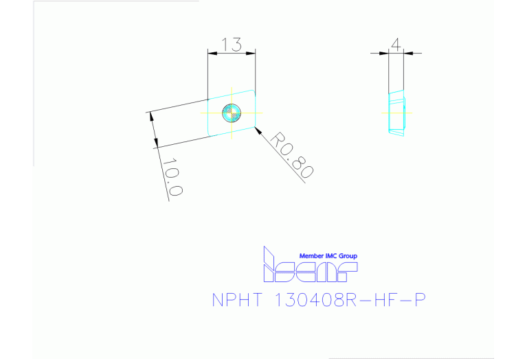 NPHT 130408R-HF-P IC908