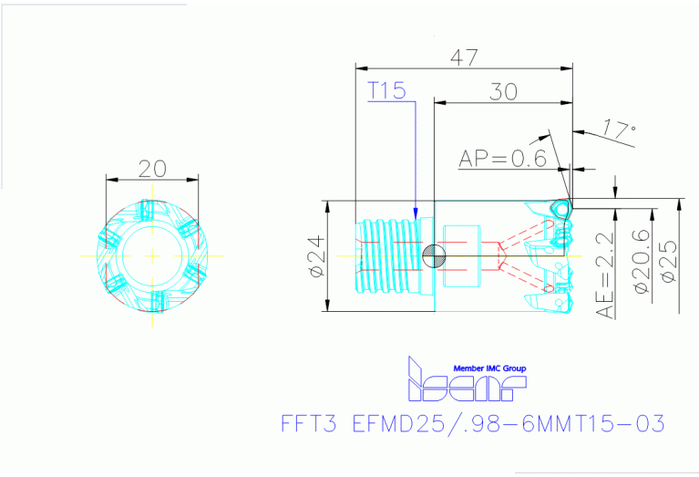 FFT3 EFMD25/.98-6MMT15-03