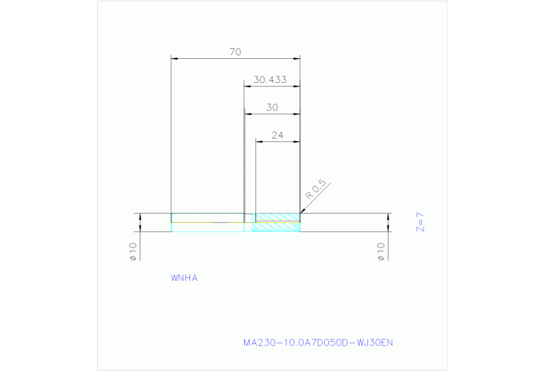 MA230-10.0A7D050D-WJ30TF