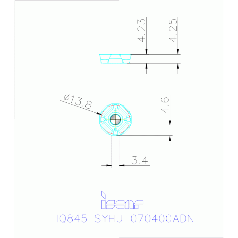IQ845 SYHU 070400ADN IC830