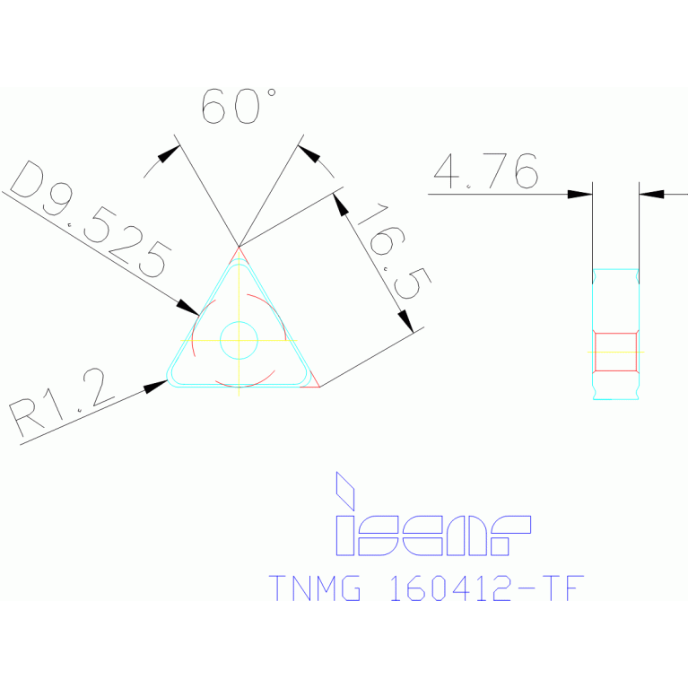 TNMG 160412-TF IC807