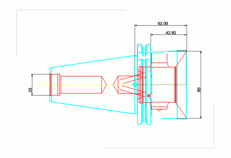 DIN69871-B50MHD80.62