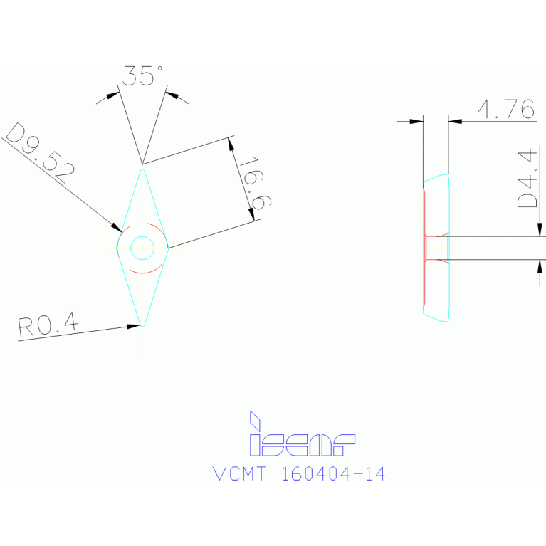 VCMT 160404-14 IC20N