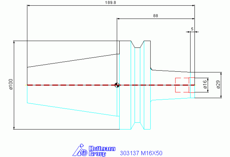 303137 M16X50