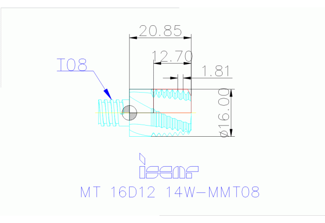 MT 16D12 14W-MMT08 IC908