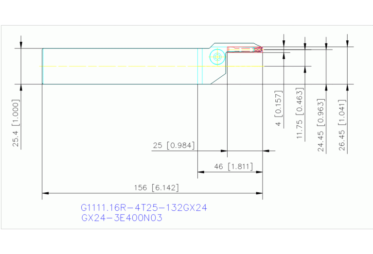 G1111.16R-4T25-132GX24