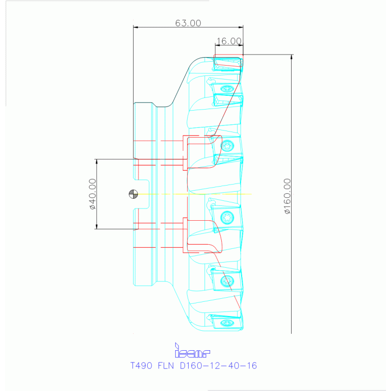 T490 FLN D160-12-40-16