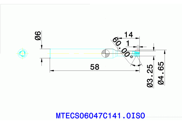 MTECS 06047C14 1.0ISO IN2005