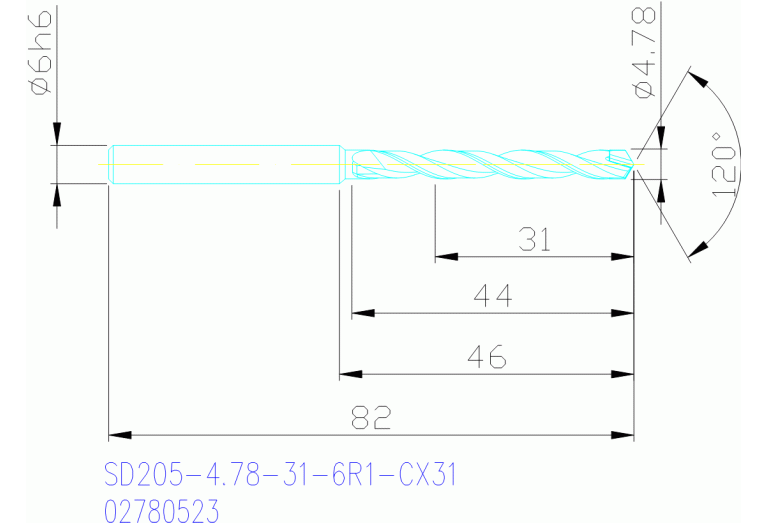 SD205-4.78-31-6R1-CX31