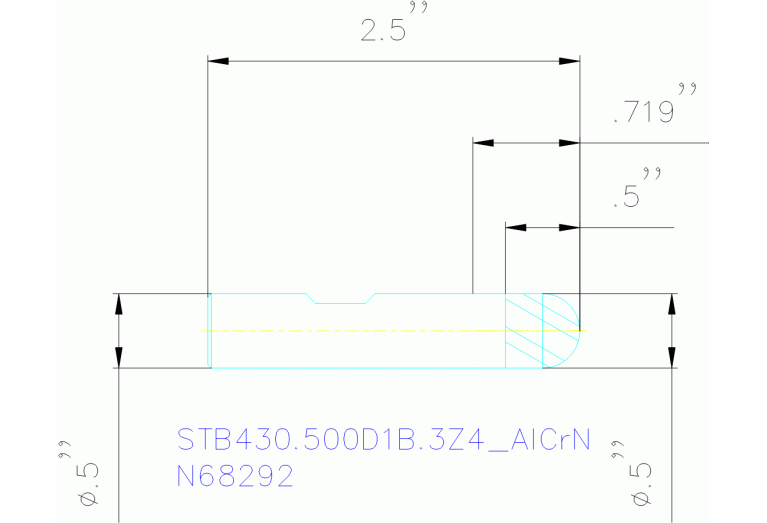 STB430.500D1B.3Z4 ALCRN