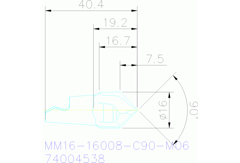 MM16-16008-C90-M06 T60M