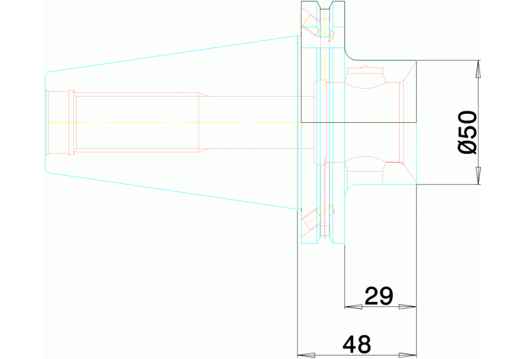 DIN69871-ADB50FCMHD50.48